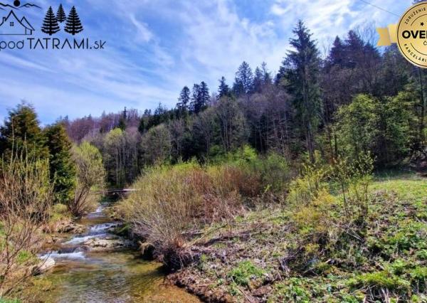 Stavebný pozemok s IS pri potoku Bystrá Nízke Tatry