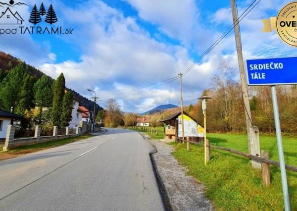 Stavebný pozemok s IS pri potoku Bystrá Nízke Tatry