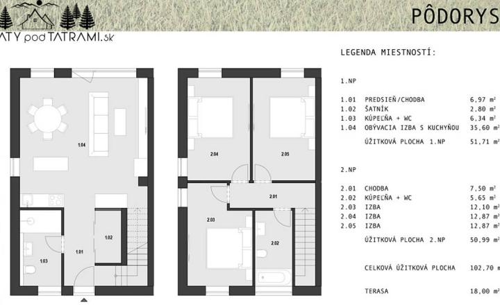 Posledný voľný Apartmán s najkrajším výhľadom na Nízke Tatry - fotografia 16