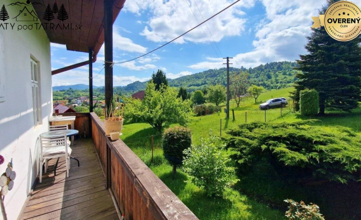 Chalúpka, polosamota, 1,9 ha pozemok, výhľad na Nízke Tatry  - fotografia 6