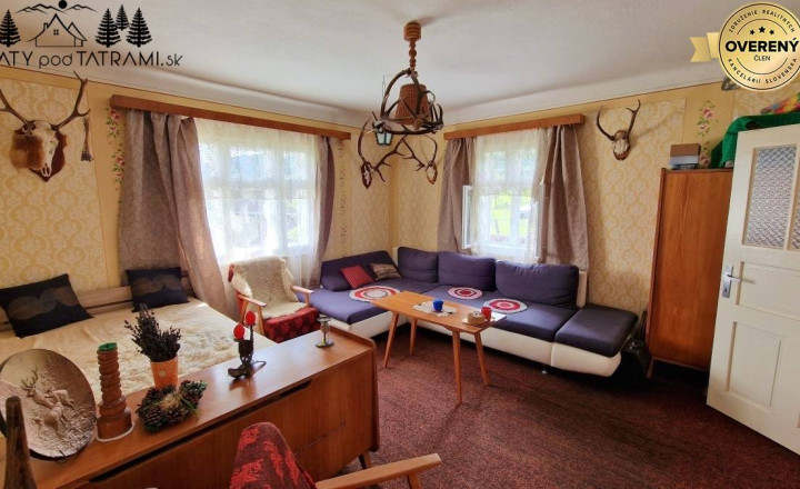 Chalúpka, polosamota, 1,9 ha pozemok, výhľad na Nízke Tatry  - fotografia 11