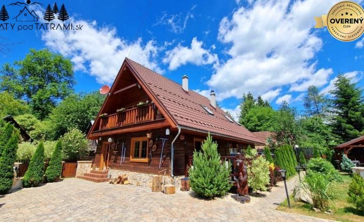 Štýlová dvojapartmánová drevenica Mýto Nízke Tatry - fotografia 1