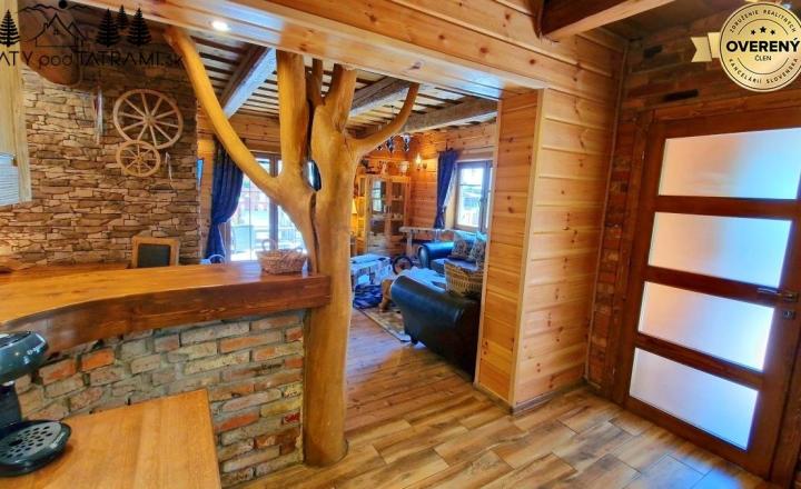 Štýlová dvojapartmánová drevenica Mýto Nízke Tatry - fotografia 19