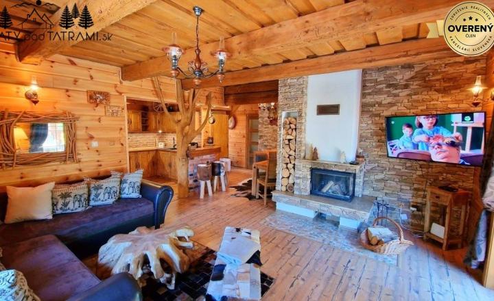 Štýlová dvojapartmánová drevenica Mýto Nízke Tatry - fotografia 21