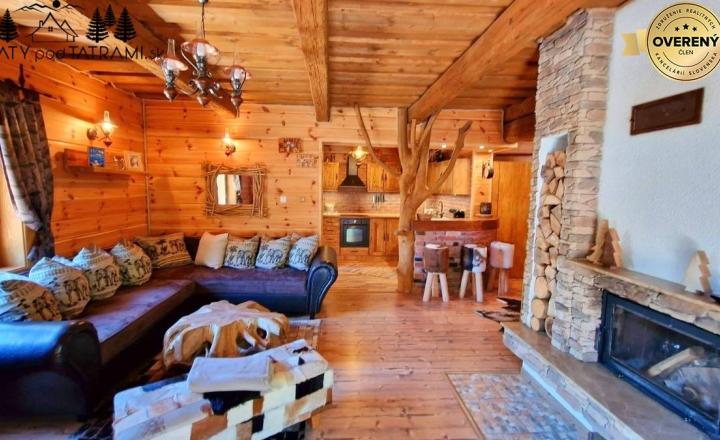 Štýlová dvojapartmánová drevenica Mýto Nízke Tatry - fotografia 22