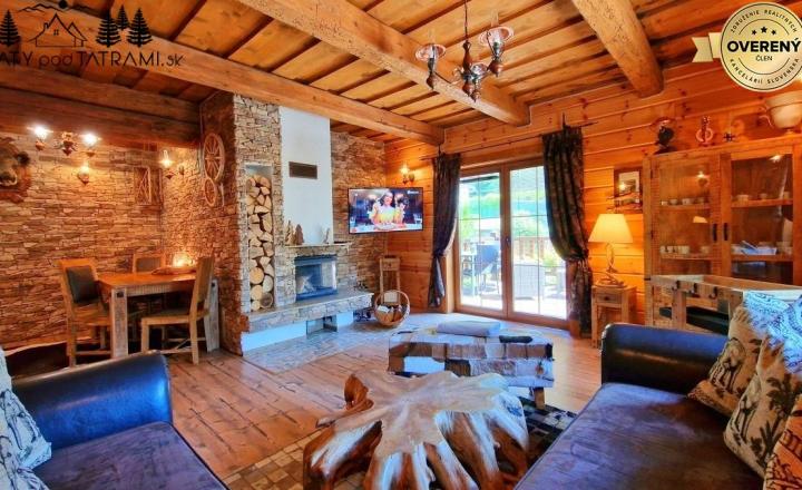 Štýlová dvojapartmánová drevenica Mýto Nízke Tatry - fotografia 23