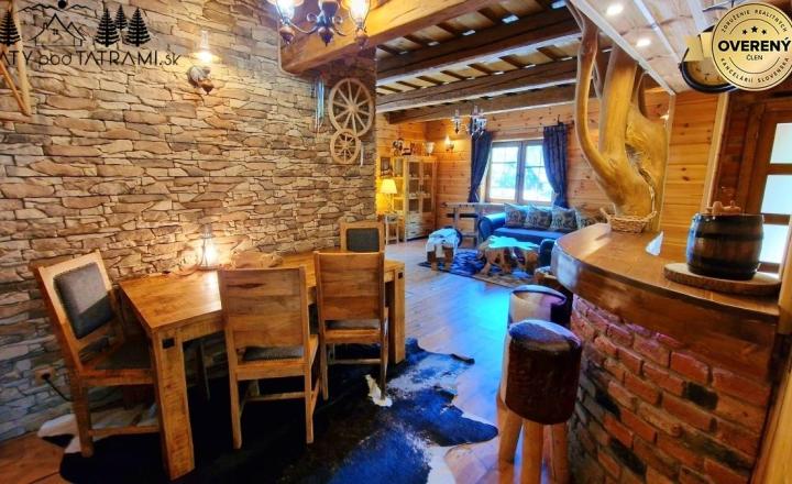 Štýlová dvojapartmánová drevenica Mýto Nízke Tatry - fotografia 26