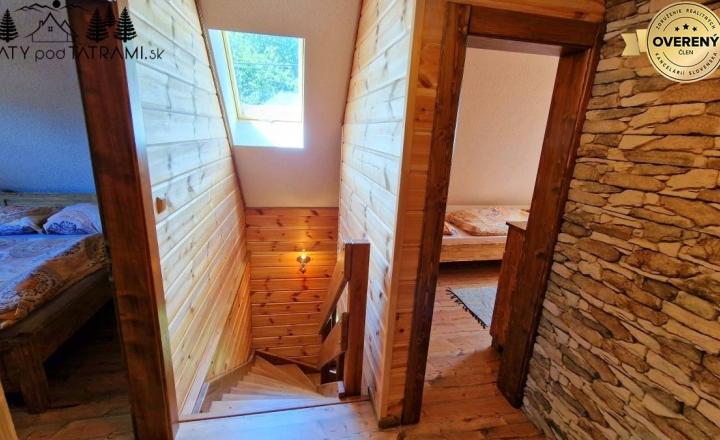 Štýlová dvojapartmánová drevenica Mýto Nízke Tatry - fotografia 29