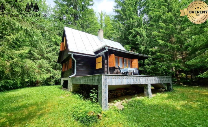 4i chata v lese pri potôčiku Krpáčovo Nízke Tatry - fotografia 2