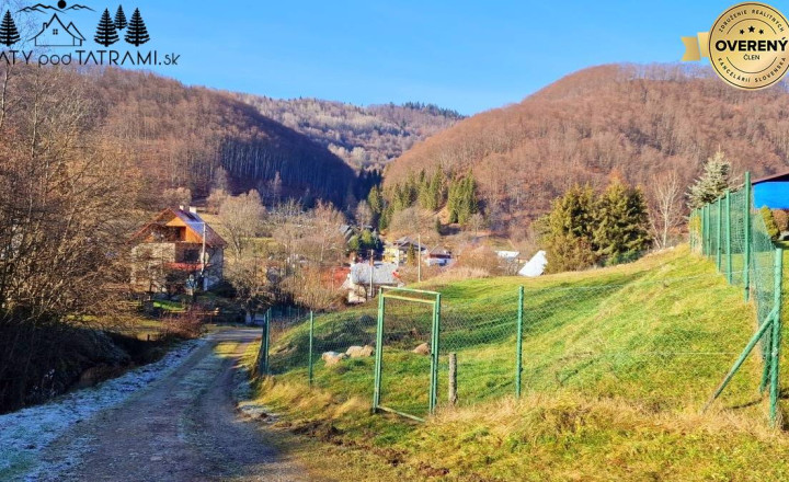 Stavebný pozemok s projektom na apartmánový dom Mýto Nízke Tatry - fotografia 4