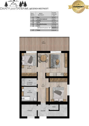 3i apartmány na pokojnom mieste Mýto Nízke Tatry - fotografia 4
